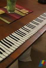 Mikkels Piano Scarf by Anne Abrahamsen-Free