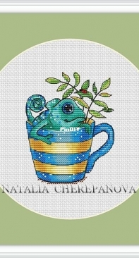 Stealthy Chameleon by Natalia Cherepanova