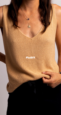 Basil Top by We are Knitters - English, French, German, Italian, Polish, Spanish