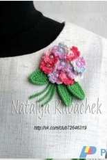 Наталья Кабачек Natalya Kabachek - Brooch Bouquet - Russian - Free