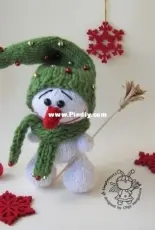 Olga Morgunova-Snowman-Russian