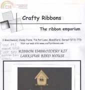 crafty ribbons larkspur bird house