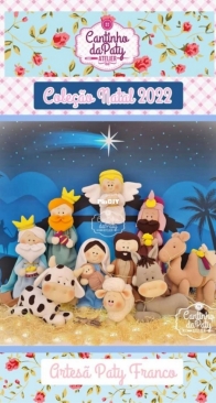 Cantinho da Paty Atelier - Paty Franco -  Christmas Collection 2022 - Coleção Natal 2022 - Portuguese