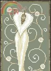 Vervaco 36.374 Cream dress Moskou pcs