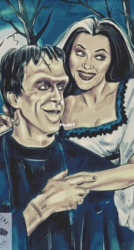 Thread Geeks - Lily and Herman Munster