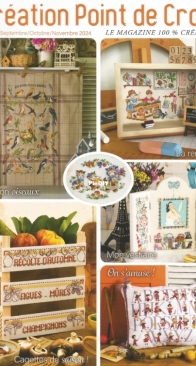 Création Point de Croix Issue 108 - September/October/November 2024