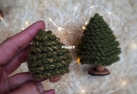 Tierno Crochet Tienda - Agustina Martinelli - Little Christmas Tree - Mini Pino Navideño - Spanish - Free