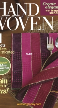 Handwoven - Issue 172 - November/December 2014