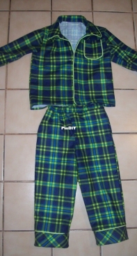 My Grandsons Christmas Pajamas