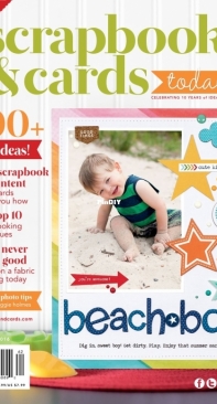 Scrapbook and Cards Today  Summer 2016