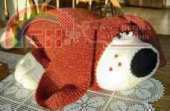 Sue Penrod - CD243-05 Crochet Hound Pillow Toy- Free