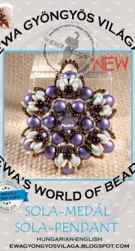 Ewa Design - Ewa Gyongyos Vilaga - Sola Pendant - Hungarian / English