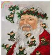 HAE-BIP105 Santa And His Helpers - Bill Plank
