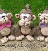 Mala Designs - Mandy Herrmann - Monkey Trio - Spanish - Translated