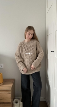 Melissa jumper by Daria Baruzdina - Maleeva.knits - Russian