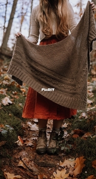 Skovbund Shawl Fiber Tales