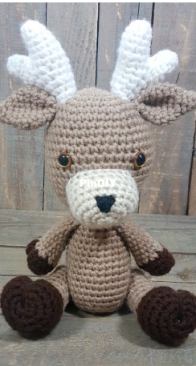 Happy Hook Designs - Megan Alameda - Daniel The Docile Deer - Free