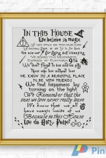 StitchLine - In This House We Do Harry Potter XSD and PCS