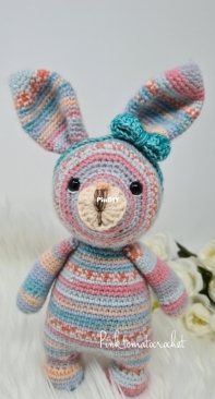 Pink Tomato Crochet - Josephine Laurin -  Rose the Bunny