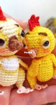 Tricks of the Crochet - Tota Ksusha Dolls / Haitham and Ksenia - Kseniya Abdullina Gnezdina - Chick