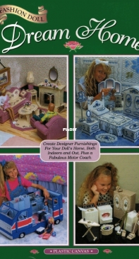 Plastic Canvas Fashion Doll Dream Home