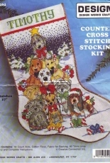 Design Works Crafts - 5404 Dog Tree Stocking