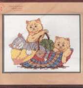 Dimensions 03672 Basketful of Kittens