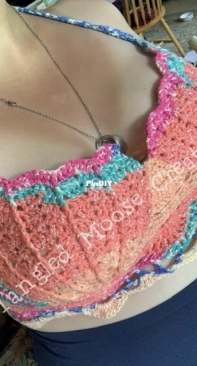 Tangled Moose Creations - Kelsea Gorey - Mermaid Oasis Bralette