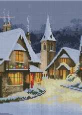 Heritage Crafts - The John Clayton Collection JCXV1244 Christmas Village XSD