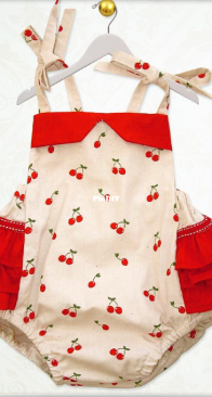 My Childhood Treasures - Isabella Romper - Size 0-24 months