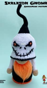 Tiknik crochet toys - Lilit Nikoyan - Skeleton Gnome