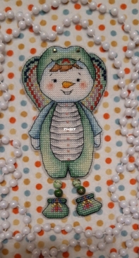 My Embroidery - Made for You Stitch - Snowman Bull by Elena Shestakova