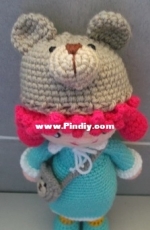 Joy, the teddy bear doll