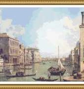 Classic Cross Stitch - SC 413 Grand Canal Venice