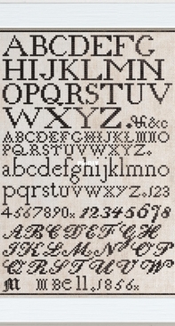 Modern Folk Embroidery - M. Bell 1856