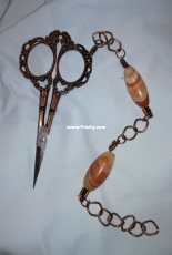 Copper scissorfob