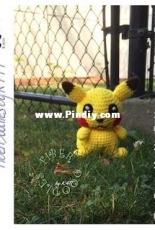 Fiber Doodles - K4TT - Pokemon Pikachu - Free