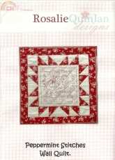 Rosalie Quinlan Designs - Peppermint Stitches Wall Quilt