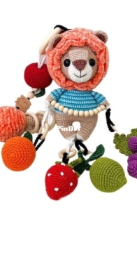 Estrelinha Preciosa - Gabrielle Oliveira - Lauriston, the Lion who loves fruit - Educational Sensory Toy - Lauriston,o Leão que ama as frutas - Brinquedo Sensorial Educativo - Portuguese