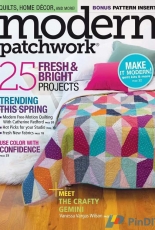 Quilting Arts Magazine-Modern Patchwork-Spring-2016