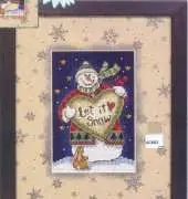 Dimensions - Matted Accents 8701 Holiday Snowman XSD