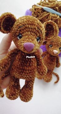 Tany Ali Toys - Tanya Alifova-Ignatenko - Таня Алифова-Игнатенко - Mouse Fixi - мышка Fixi - Russian