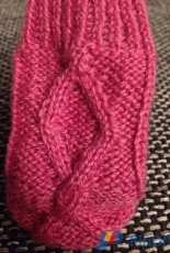 Twisted Diamond Baby Cables by Sarah Lady /Knit for Victory-Free