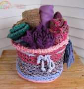 Sue Perez - Stretchy T-shirt Basket