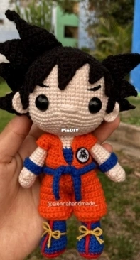 Sienna Handmade - Lilian Sandoval - Goku - Spanish