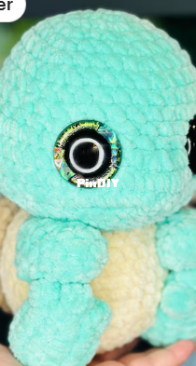 Hanner Gurumi - Hannah Harrisi - Nibbles the Turtle