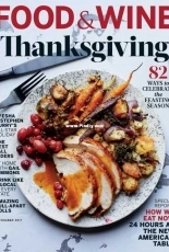Food and Wine USA - November 2017