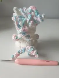 Elfin Thread - Lily Rainbow Cheeks The Chibi Unicorn