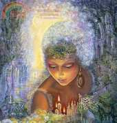 HAED JW 2363 Dandelion Diva by Josephine Wall