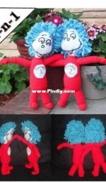 Erins Toy Store - Erin Scull - Thing 1 and 2